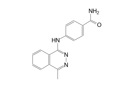 4-[(4-methyl-1-phthalazinyl)amino]benzamide