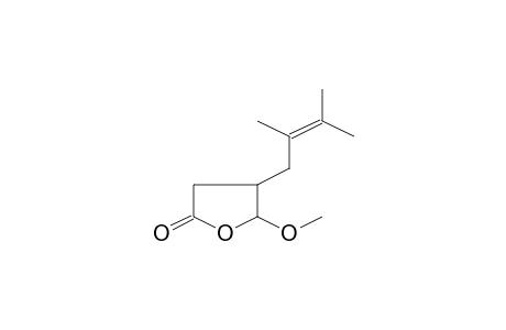 2(3H)-Furanone, 4,5-dihydro-5-methoxy-4-(2,3-dimethyl-2-buten-4-yl)-