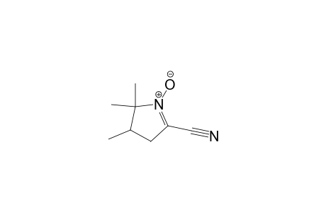 2H-Pyrrole-5-carbonitrile, 3,4-dihydro-2,2,3-trimethyl-, 1-oxide