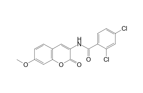 3-(2,4-DICHLOROBENZAMIDO)-7-METHOXYCOUMARIN