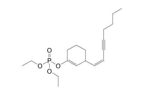 3-[(Z)-1-Octen-3-ynyl]-1-cyclohexen-1-yl diethyl phosphate