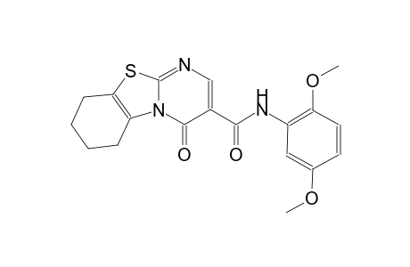4H-pyrimido[2,1-b]benzothiazole-3-carboxamide, N-(2,5-dimethoxyphenyl)-6,7,8,9-tetrahydro-4-oxo-