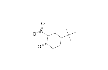 CYCLOHEXANONE, 4-(1,1-DIMETHYLETHYL)-2-NITRO-