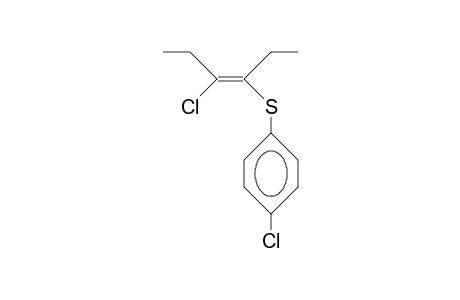 (Z)-3-(4-CHLOROBENZENESULFENYL)-4-CHLORO-3-HEXENE
