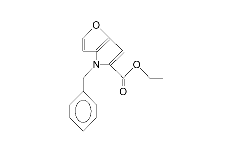 N-Benzyl-furo(3,2-B)pyrrole-5-carboxylic acid, ethyl ester