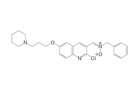 (Z)-N-benzyl-1-(2-chloro-6-(3-(piperidin-1-yl)propoxy)quinolin-3-yl)methanimine