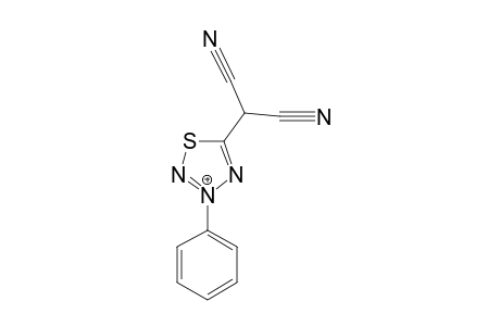 3-PHENYL-5-DICYANOMETHYL-1,2,3,4-THIATRIAZOLE