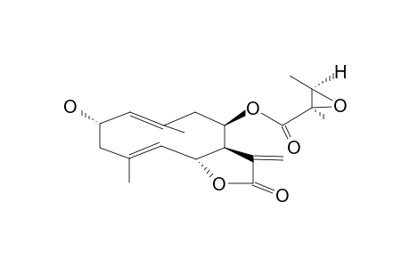 EUPATOLIDE,2-A-HYDROXY,8-(2R',3R'-EPOXYANGELATE)=MOLLISORIN-B-A