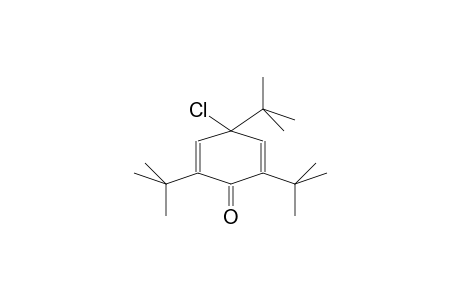 2,5-CYCLOHEXADIEN-1-ONE, 4-CHLORO-2,4,6-TRIS(1,1-DIMETHYLETHYL)-