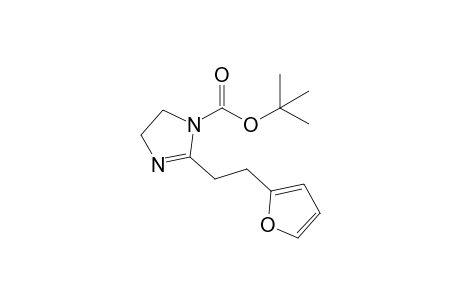 2-[2-(2-furanyl)ethyl]-4,5-dihydroimidazole-1-carboxylic acid tert-butyl ester