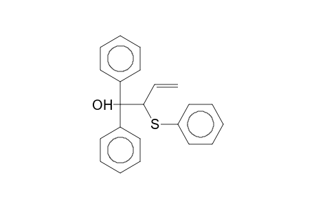 1,1-Diphenyl-2-(phenylsulfanyl)-3-buten-1-ol