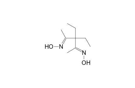 (NE)-N-[(4E)-3,3-diethyl-4-hydroxyimino-pentan-2-ylidene]hydroxylamine