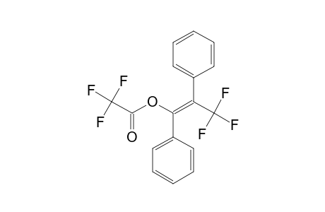 1-(TRIFLUOROMETHYL)-2-(TRIFLUOROACETOXY)-1,2-DIPHENYLETHENE