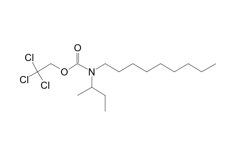 Carbamic acid, N-(2-butyl)-N-nonyl-, 2,2,2-trichloroethyl ester