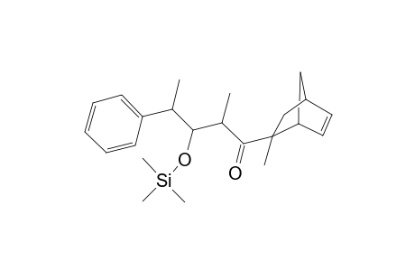 exo-5-(syn-(2,3)-syn-(3,4)-2,4-dimethyl-4-phenyl-3-trimethylsiloxy-1-butanon-1-yl)-endo-5-methylbicyclo[2.2.1]hept-2-ene