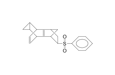 4-endo-Phenylsulfonyl-anti, syn-pentacyclo(6.3.2.1/3,6/.0/2,7/.0/9,11)tetradeca-2(7),12-diene