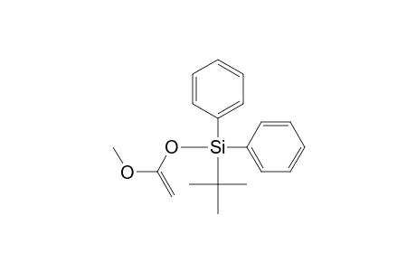 Tert-butyl-(1-methoxyethenoxy)-diphenyl-silane