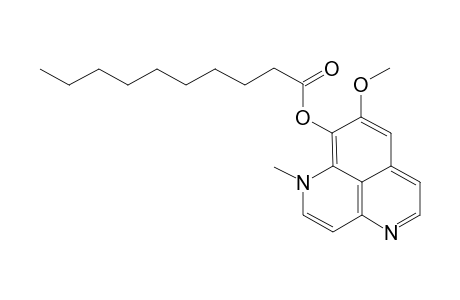 9-O-(Decanoyl)-iso-Aaptamine