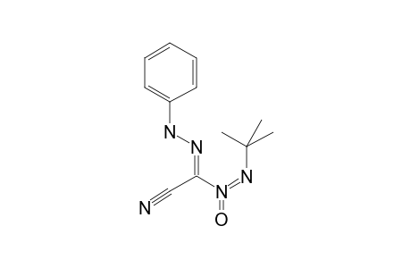 N-(Tert-butylimino)-1-cyano-N-oxo-N'-(phenylamino)methenimidamide