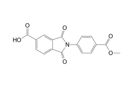 2-[4-(Methoxycarbonyl)phenyl]-1,3-dioxo-5-isoindolinecarboxylic acid