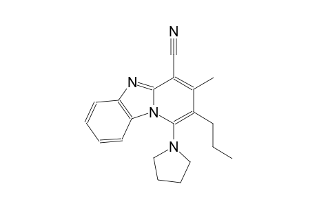 3-methyl-2-propyl-1-(1-pyrrolidinyl)pyrido[1,2-a]benzimidazole-4-carbonitrile