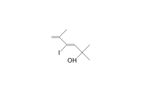 3-Iodo-2,5-dimethylhexa-1,3-dien-5-ol