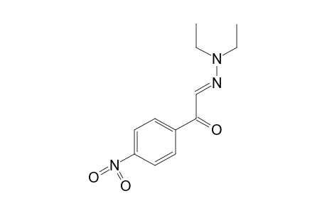 1-(p-nitrophenyl)glyoxal, 2-diethylhydrazone
