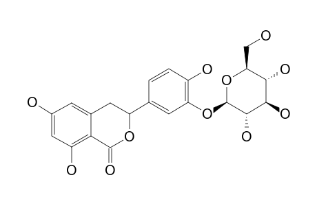THUNBERGINOL-D-3'-O-BETA-D-GLUCOPYRANOSIDE;MAJOR-DIASTEREOISOMER