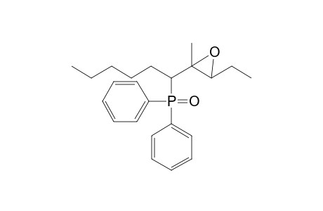 (3RS,4SR,5RS)-5-Diphenylphosphinoyl-3,4-epoxy-4-methyldecane