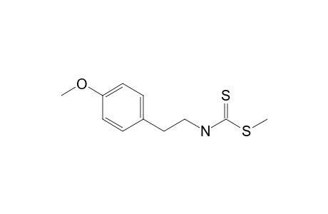 Methyl N-[2-(4-methoxyphenyl)ethyl]carbamodithioate