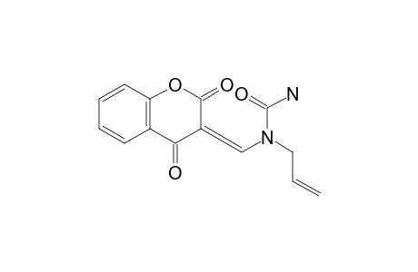 3-[(Allylureido)methylene]-4-oxocoumarin