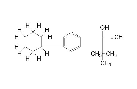 alpha-tert-BUTYL-p-CYCLOHEXYL-alpha-ETHYNYLBENZYL ALCOHOL