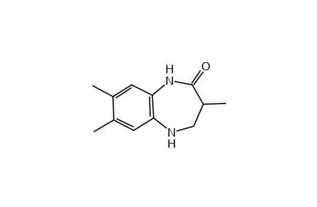 1,3,4,5-Tetrahydro-3,7,8-trimethyl-2H-1,5-benzodiazepin-2-one