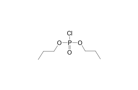 Phosphorochloridic acid, dipropyl ester