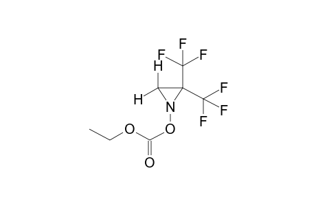 1-ETHOXYCARBONYLOXY-2,2-TRIFLUOROMETHYLAZIRIDINE