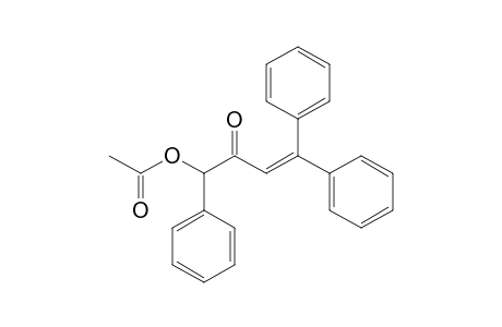 1-Acetoxy-1,4,4-triphenyl-3-buten-2-one