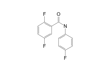 2,5-Difluorobenzamide, N-(4-fluorophenyl)-