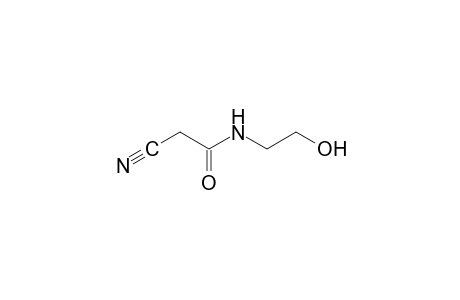 2-cyano-N-(2-hydroxyethyl)acetamide