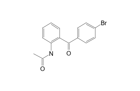 2-Amino-4'-bromobenzophenone, N-acetyl-