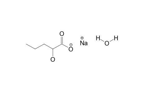 (+/-)-2-hydroxyvaleric acid, sodium salt hydrate