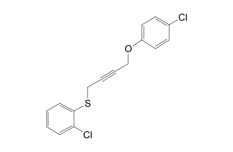 p-chlorophenyl 4-[(o-chlorophenyl)thio]-2-butynyl ether