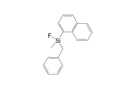 (+-)-Benzylfluoromethyl-1-naphthylsilane isomer