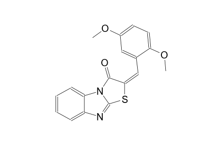 (2E)-2-(2,5-dimethoxybenzylidene)[1,3]thiazolo[3,2-a]benzimidazol-3(2H)-one