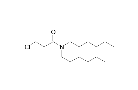 Propanamide, N,N-dihexyl-3-chloro-