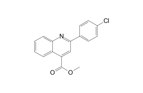 2-(4'-Chlorophenyl)-4-carboxymethylquinoline