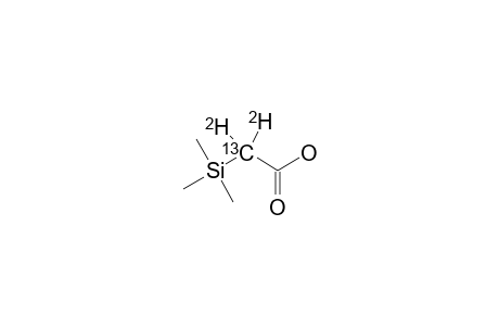 [2-(2)H(3),2-(13)C]-TRIMETHYLSILYLACETIC-ACID