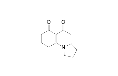 2-ACETYL-3-PYRROLIDINYLCYClOHEX-2-EN-1-ONE