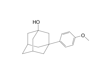3-(p-methoxyphenyl)-1-adamantanol