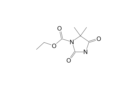 5,5-dimethyl-2,4-dioxo-1-imidazolidinecarboxylic acid, ethyl ester