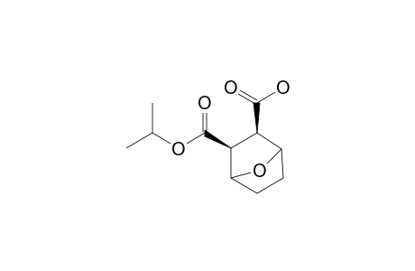 (1R,2S)-exo-3,6-Epoxy-2-(2-isopropoxycarbonyl)cyclohexane-1-carboxylic acid